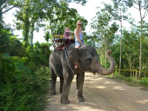 Natalie The Elephant's sexy pose