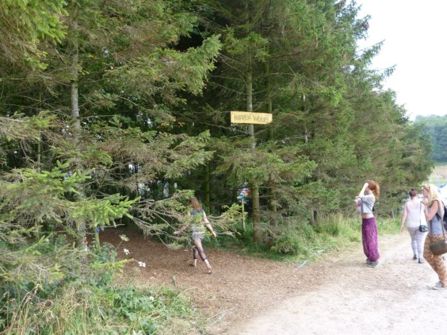 Entrance to The Hidden Woods