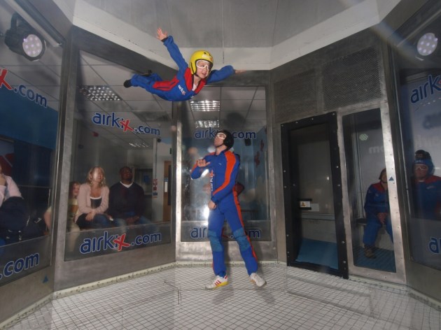 Proud moment - My 5 year old daughter realising her dream of flying at Airkix in Milton Keynes!