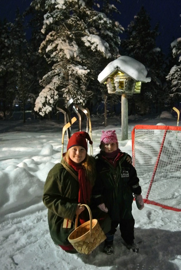 One of the Elves with our Daughter