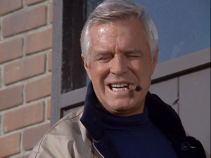 Colonel John "Hannibal" Smith  from The A Team, smoking a cigar