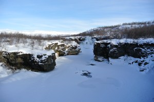Frozen River, Abisko National Park